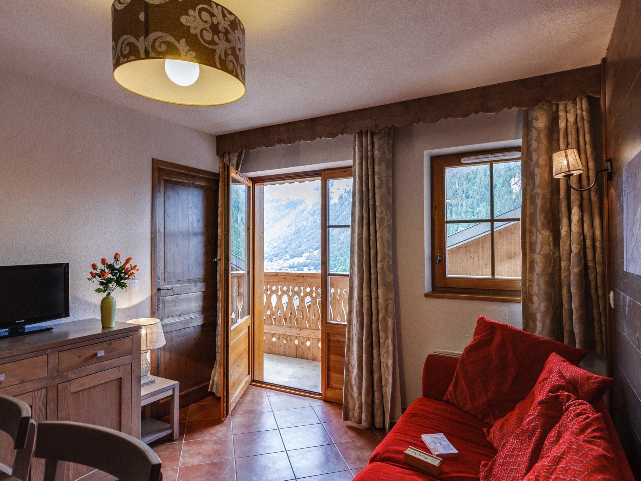 Residence Nemea Le Grand Lodge Châtel Exteriör bild
