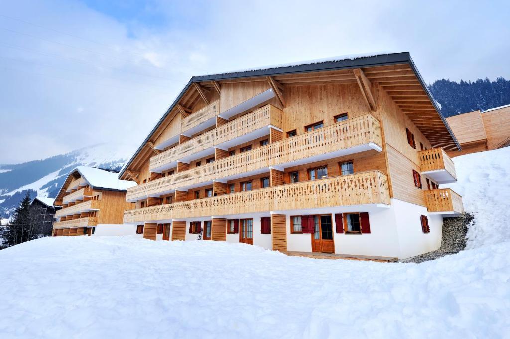 Residence Nemea Le Grand Lodge Châtel Exteriör bild