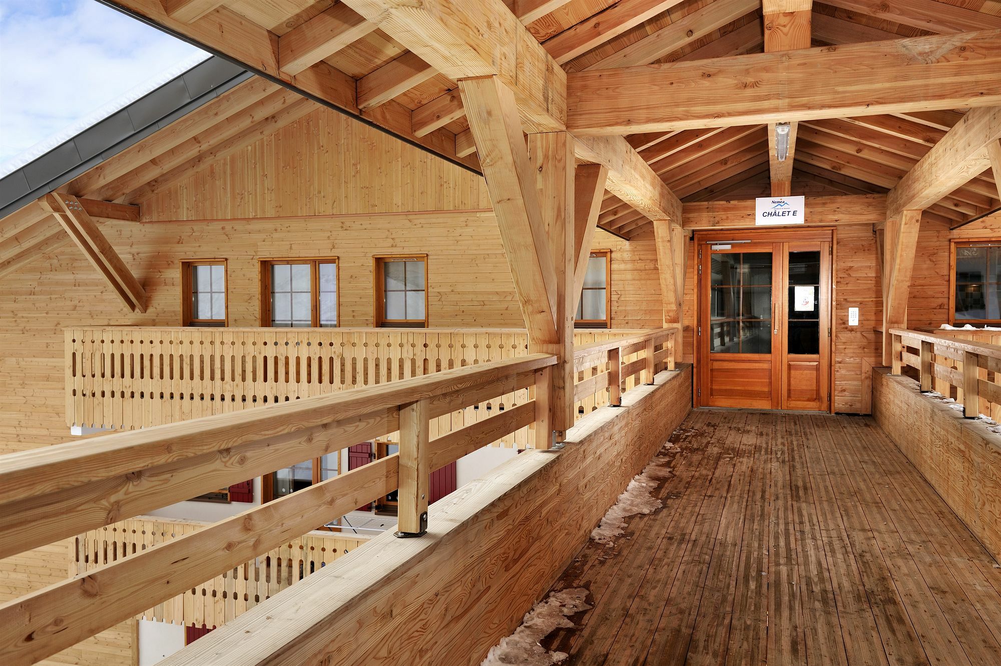 Residence Nemea Le Grand Lodge Châtel Exteriör bild